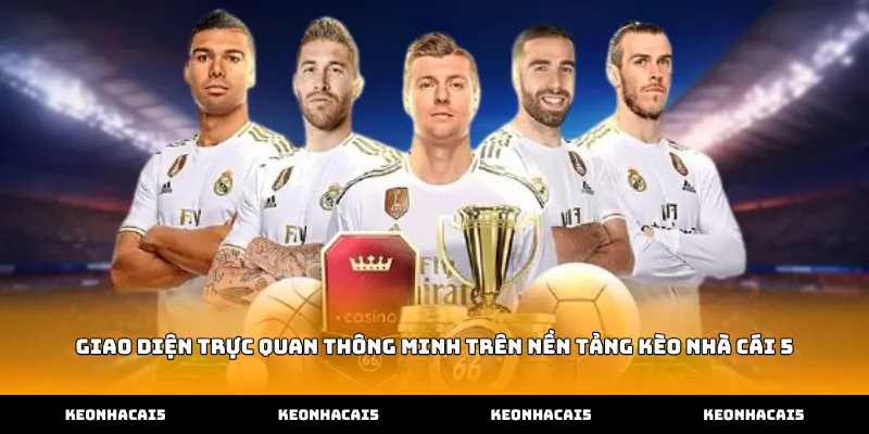 Giao diện trực quan thông minh trên nền tảng Kèo Nhà Cái 5